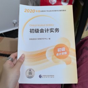 初级会计职称考试教材2020 2020年初级会计专业技术资格考试 初级会计实务