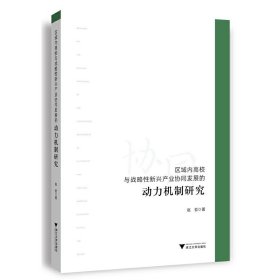 区域内高校与战略性新兴产业协同发展的动力机制研究赵哲9787308222044浙江大学出版社