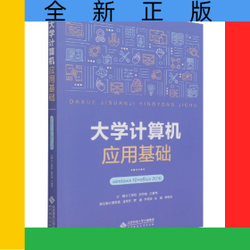 大學(xué)計算機應(yīng)用基礎(chǔ)(windows10+office2016)