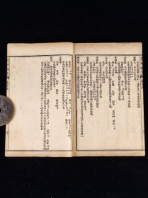 《宣明论方》,二册十五卷全,尺寸20.5/13.5厘米。又名《黄帝素问宣明论方》《医方精要宣明论》。15卷,金·刘完素撰,成书于公元1172年,是刘完素重要的临床著作。卷一、二把《内经》记载的六十一种病证加以解释与论述,并制定六十二方与其配合。以下诸卷共分十七门,每门先述总论,下列主治之方,计三百五十首左右。《宣明论方》是一部很有临床价值的著作,金元时期盛行于北方,与南宋的《和剂局方》形成了南北对