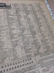 【报纸】新乡晚报 1992.11.1星期刊 .... .....