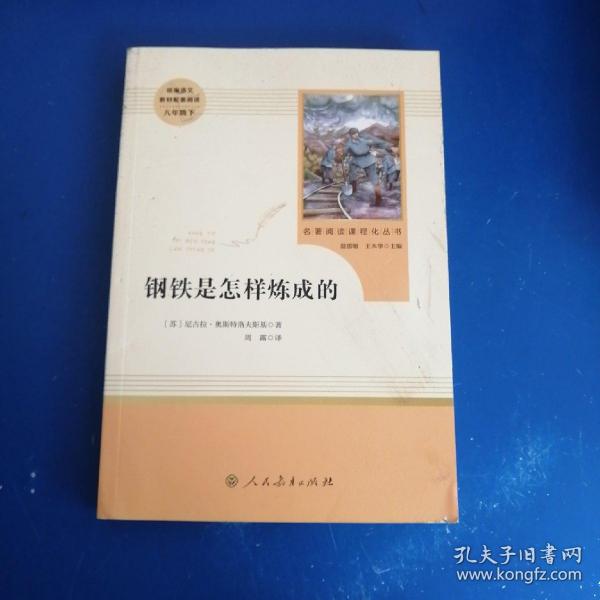 统编语文教材配套阅读 八年级下：钢铁是怎样炼成的/名著阅读课程化丛书