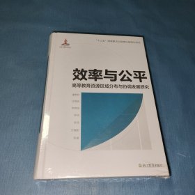 效率与公平：高等教育资源区域分布与协调发展研究