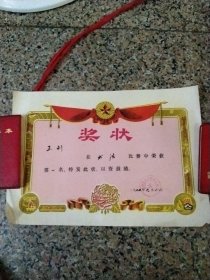 书法比赛第一名