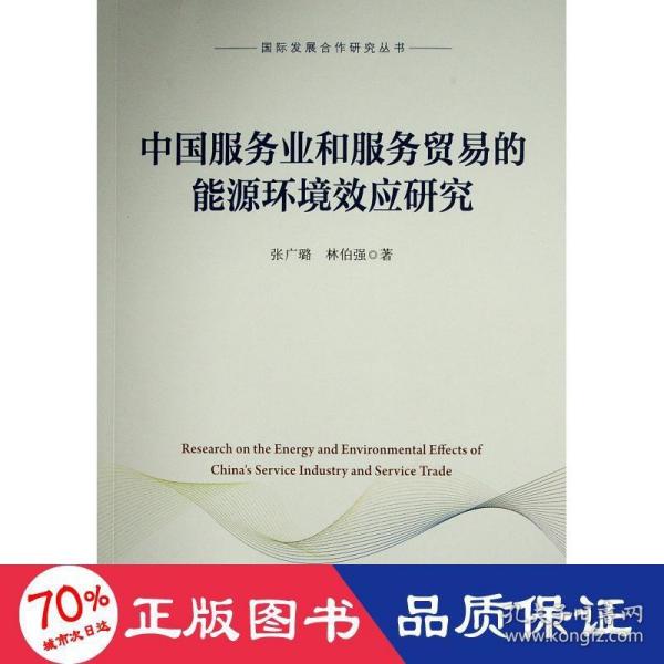 中国服务业和服务贸易的能源环境效应研究（国际发展合作研究丛书）