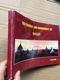 THE PAGODAS AND MONUMENTS OF BAGAN宝塔和纪念碑图集(英文版）图文并茂