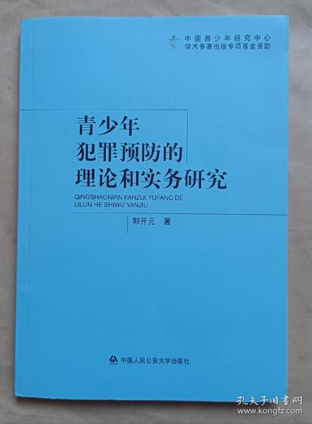 青少年犯罪预防的理论和实务研究