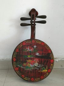 乐器。 漆器彩绘做工，画工精细，品相完整，音色悦耳动听 细节如图……