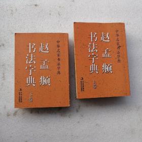中华名家书法字典 赵孟頫书法字典（上下）