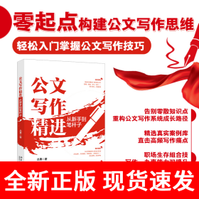 公文写作精进：从新手到笔杆子