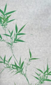 -▆无款四尺四开传统罩竹（1）