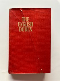 The English Duden A Pictorial Dictionary 大杜登英语图解辞典（增补版）