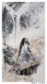 大红袍画家，张家界美协主席舒湘汉老师六尺作品，不二轩出品，保真包邮。