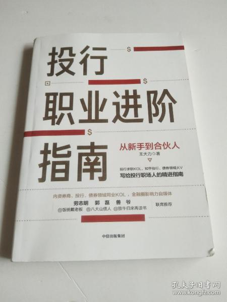 投行职业进阶指南从新手到合伙人写给投行职场人的精进指南大力著