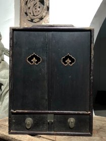 古玩旧藏清代茶柜