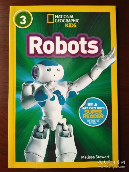 Robots (National Geographic Kids: Level 3) 【正版全新】