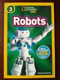 Robots (National Geographic Kids: Level 3) 【正版全新】