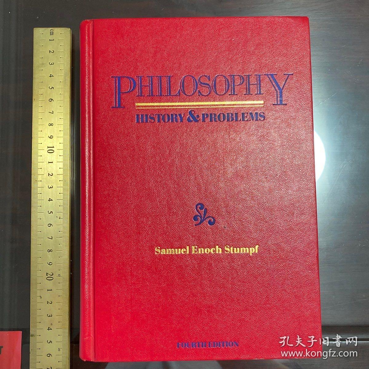 Philosophy history and problems debating issues critical history of western philosophy 英文原版精装 厚本