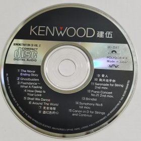 CD光盘：KENWOOD 建伍 （裸碟）