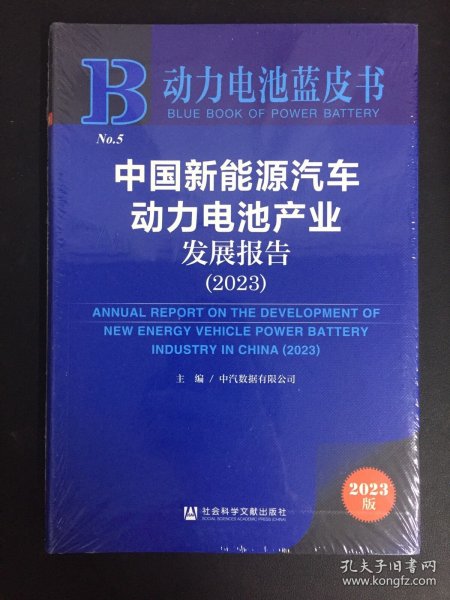 动力电池蓝皮书：中国新能源汽车动力电池产业发展报告（2023）