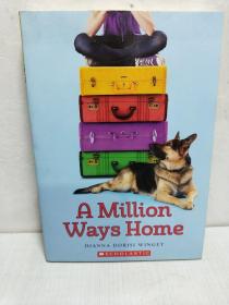 A Million Ways Home Winget, Dianna Dorisi原版正版