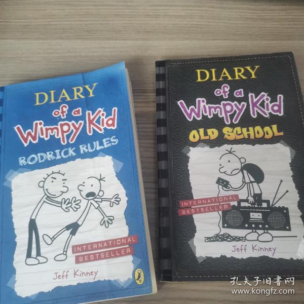 Diary of a Wimpy Kid（两本）