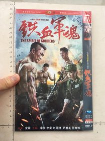 大型抗日战争电视连续剧《铁血军魂DVD》2碟完整版（导演：金霖，章贺，李曼，刘冠翔，尹君正，何育骏主演）