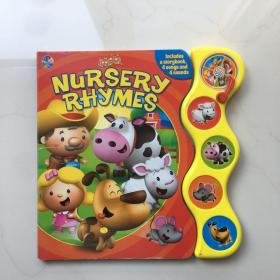 NURSERY RHYMES   英文原版   音乐纸板书  大开本  音板无声