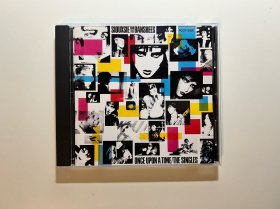 Siouxsie & And The Banshees - Once Upon A Time/The Singles，CD，91年日版，无侧标，无码，苏克西与女妖乐队，后朋克，外壳磨痕，盘面轻微痕迹