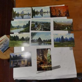 明信片，桂林山水（10枚）