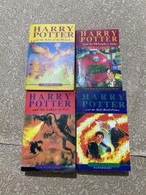 Harry Potter and the Goblet of Fire 4本合售看照片