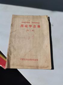 1965年，简化字总表