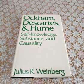 Ockham, Descartes, and Hume : self-knowledge, substance, and causality