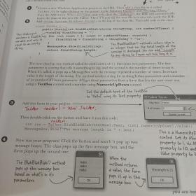 O'Reilly：深入浅出C#（影印版）内有字迹划线 详见图片