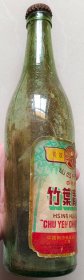 70年代“竹叶青”酒瓶！中国粮油食品进出口公司！