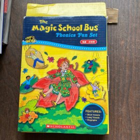 the magic school bus phonics fun set 神奇的校车 （12本合售、无盘）带盒、看图