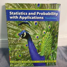 二手AP美高教材统计Statistics and Probability with Applications (third edition)️