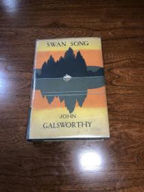 诺贝尔文学奖得主高尔斯华绥签名本： john galsworthy （精装本）