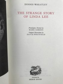 【苍鹭出版社复古装帧】The Strange Story of Linda Lee1977年，丹尼斯·惠特利《琳达·李的离奇故事》，6幅插图，精装