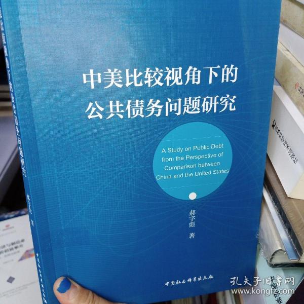 中美比较视角下的公共债务问题研究