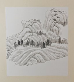 山水小品卡纸（5）