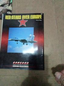 RED STARS OVER EUROPE  ( 脱胶 不缺页) 见图