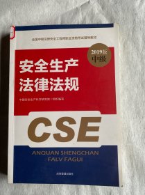 注册安全工程师2019教材安全生产法律法规全国中级注册安全工程师职业资格考试辅导教材2019版