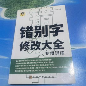 错别字修改大全 专项训练 32开