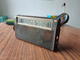 春雷805收音机带原皮盒（各旋钮都能拨，没有电池不知道能不能收听，位置东架）