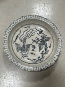 青花盘子