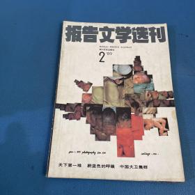 报告文学选刊1989年第2期