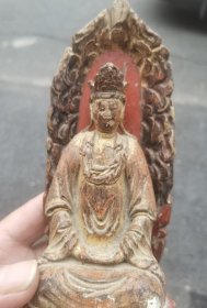 明代造像，19X8Cm