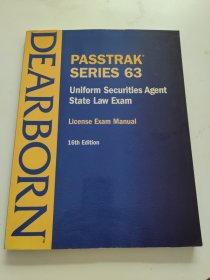 PASSTRAK SERIES 6 LICENSE EXAM MANUAL 16th Edition 书内有划线，书边一点水渍！！