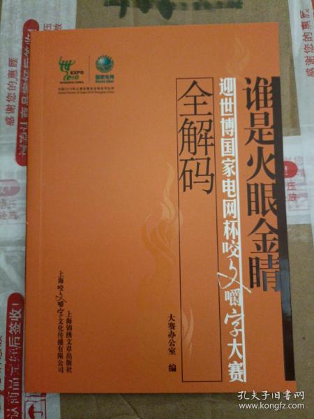 谁是火眼金睛:迎世博国家电网杯咬文嚼字大赛全解码